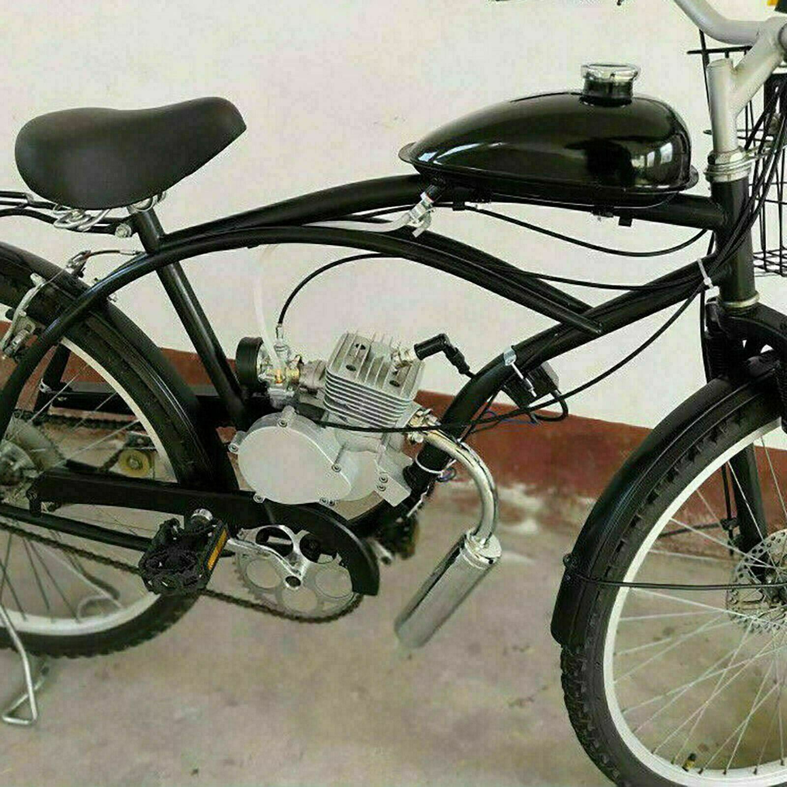 Petrol powered push bikes online