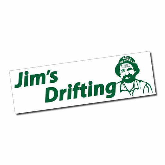 Jim'S Drifting Sticker / Decal - JDM Drift Club Hoon Straya Parody Jims Bumper