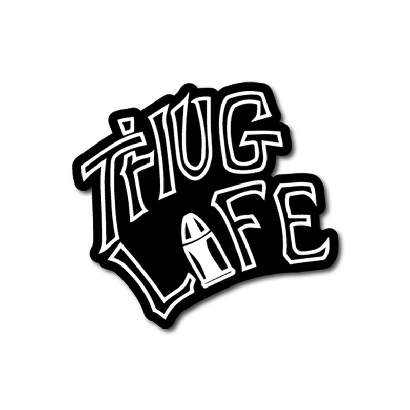 Thug Life Sticker / Decal - Tupac Shakur Tattoo 2Pac Music Car Laptop CD Ute Rap